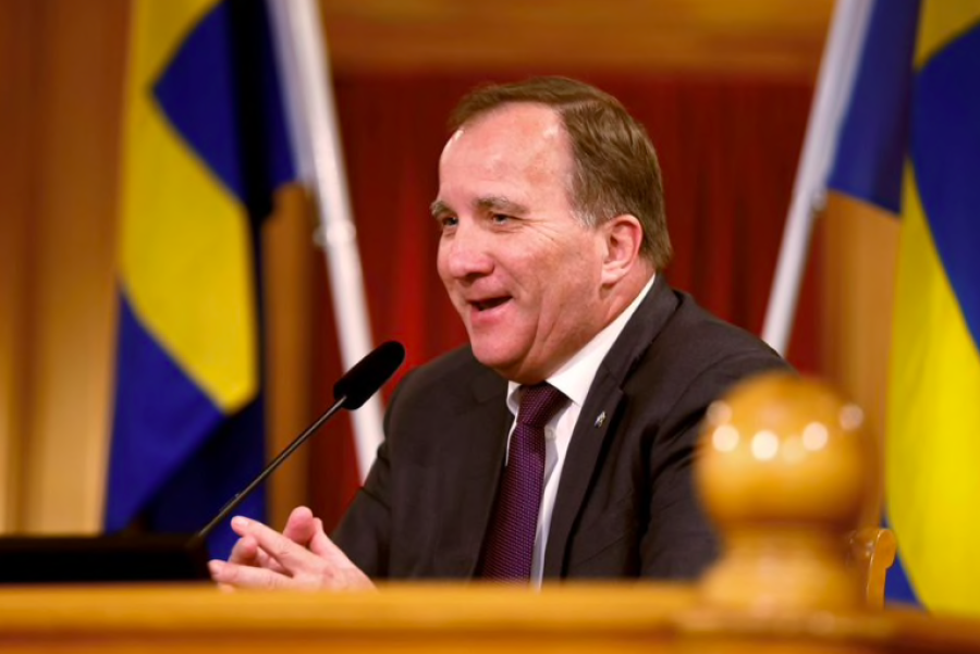 Sweden's Lofven re-elected PM but budget blockage may force him to quit anew