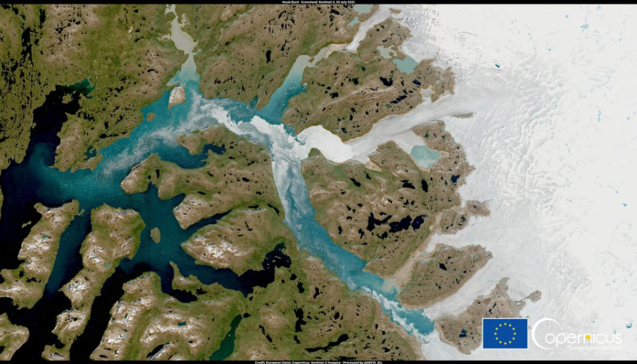 Greenland experienced ‘massive’ ice melt this week, scientists say