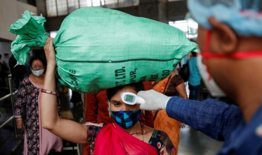 India’s coronavirus infections rise by highest in three months