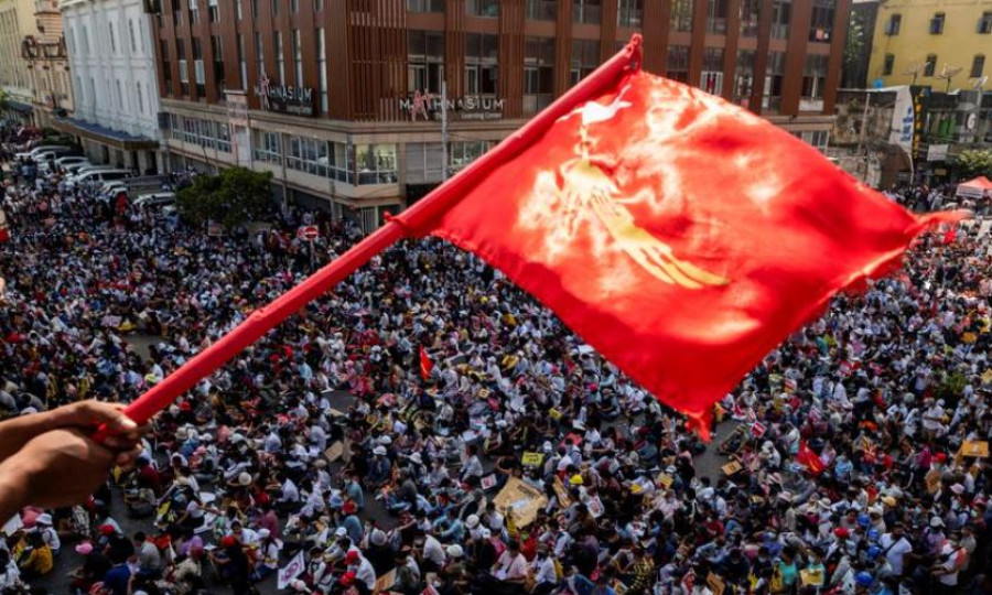 From city centres to ancient capital, protesters denounce Myanmar coup