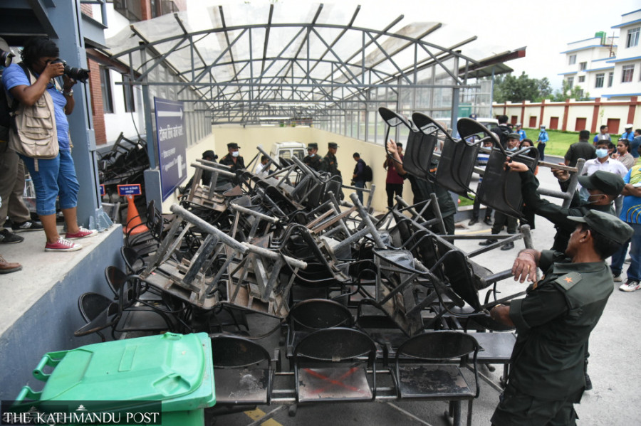 On third day of its demolition drive, KMC clears passport office basement