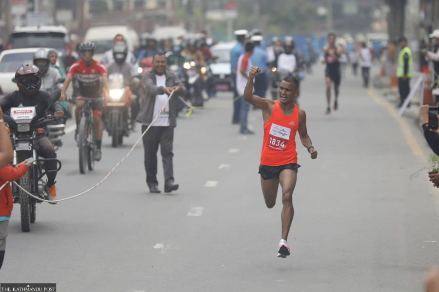 Parki, Pachhai win Kantipur Half Marathon