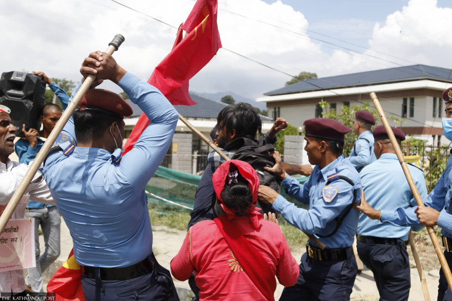 Police crackdown on loan shark victims in Kirtipur