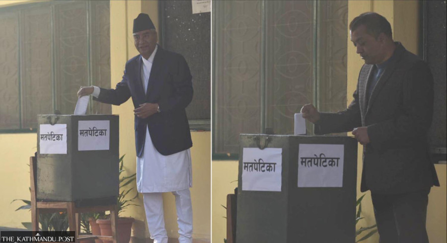 Nepali Congress lawmakers vote to elect parliamentary party leader