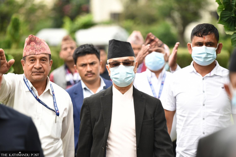 Suspended Chief Justice Rana appears before impeachment recommendation committee