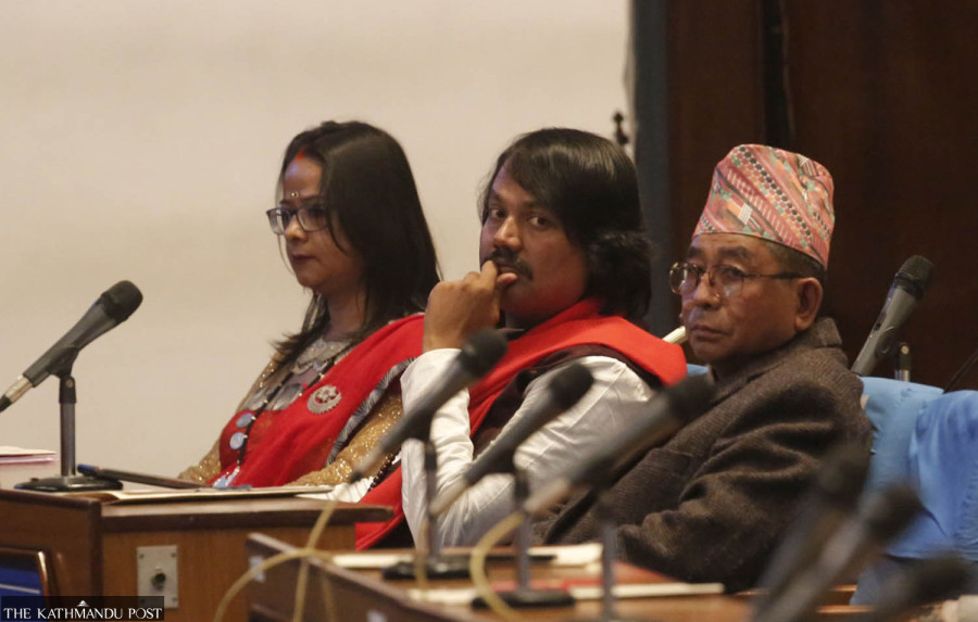 Madheshi Commission concerned over oath by CK Raut