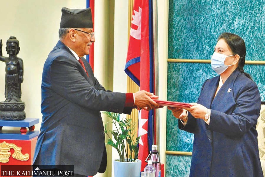 Dahal becomes prime minister again, Oli the new kingmaker