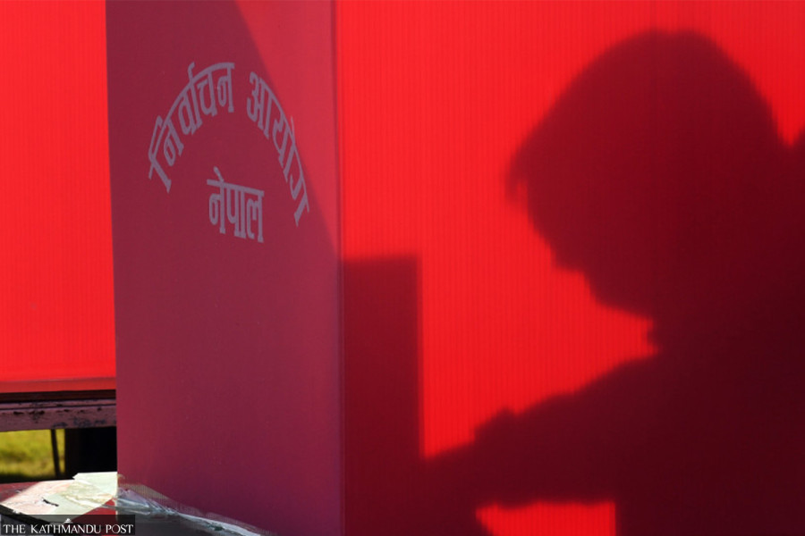 CPN-UML leading vote count under proportional representation category