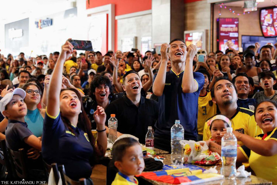 ‘I have no words’: Ecuadoreans celebrate historic World Cup opener win