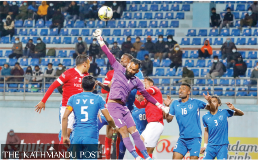 Friends pull off first win in league, Aryal rescues a point for Army