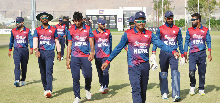 Nepal sign off with victory over Oman 