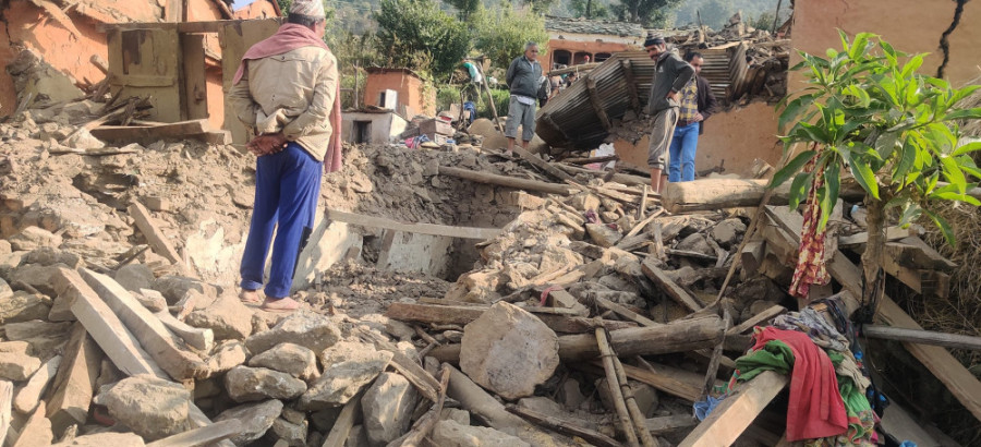 Six dead, 12 injured in Doti earthquake