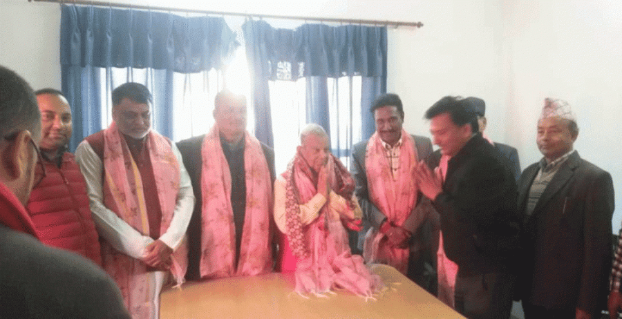 Mahant Thakur elected parliamentary party leader of Loktantrik Samajbadi Party