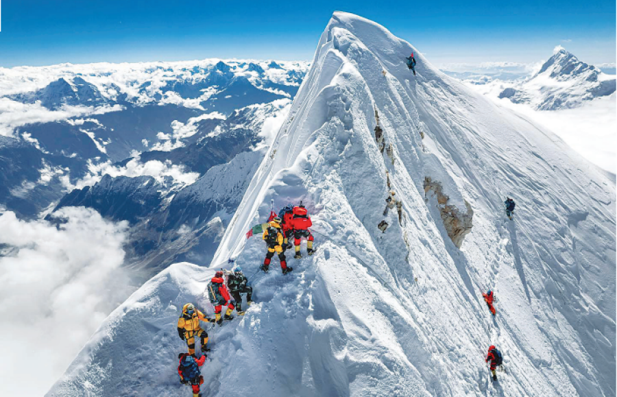 Manaslu sees steep climb in permit numbers