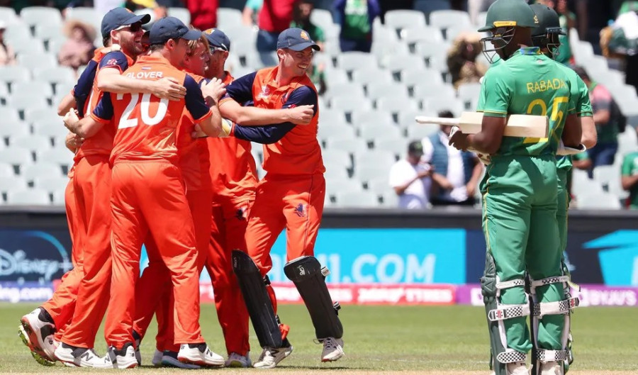 South Africa eliminated after Dutch upset, India in T20 World Cup semis