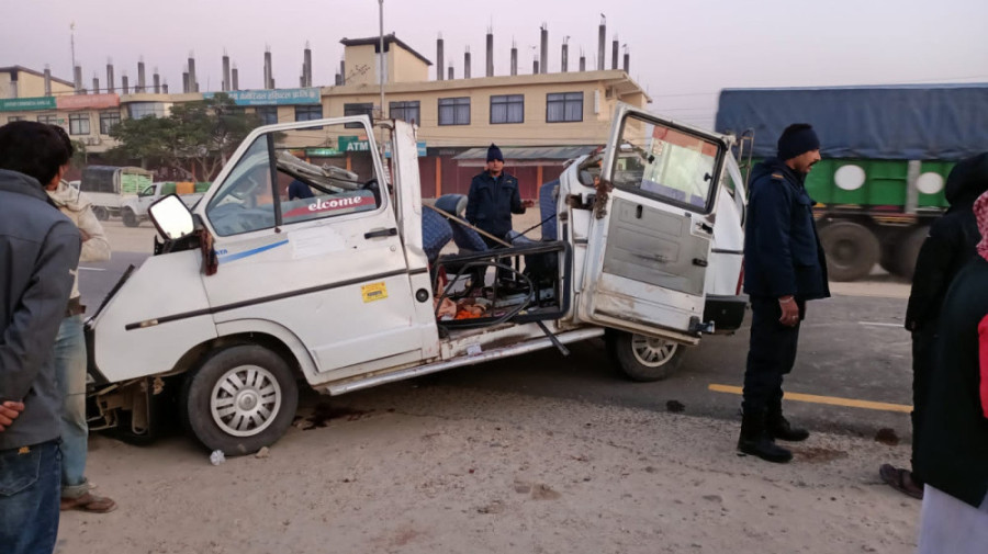 Five die, nine injured in Dhanusha road accident
