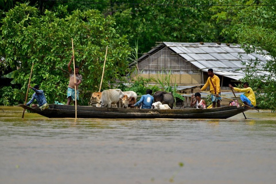 Floods kill 25 in India’s Assam, displace thousands