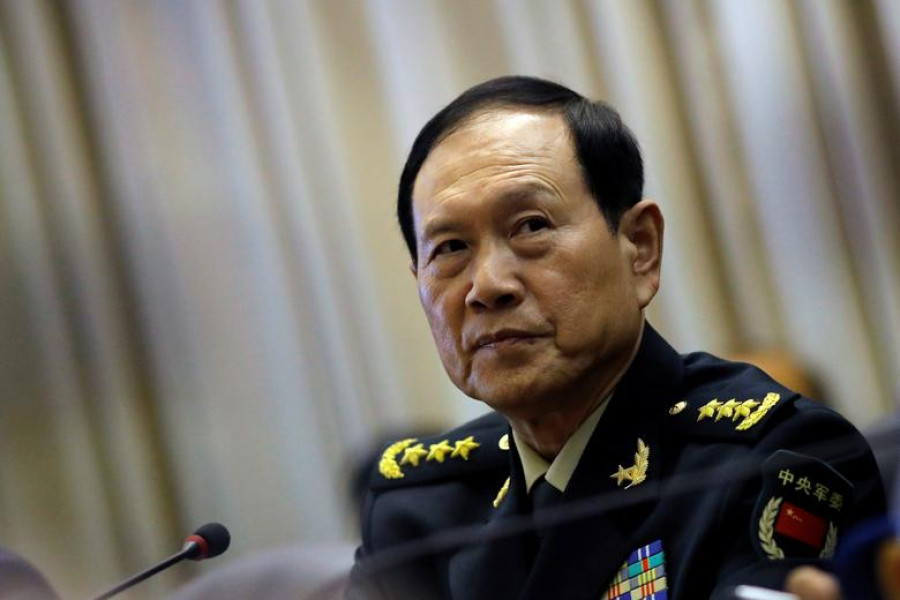 Chinese defence minister says ties with US at critical juncture