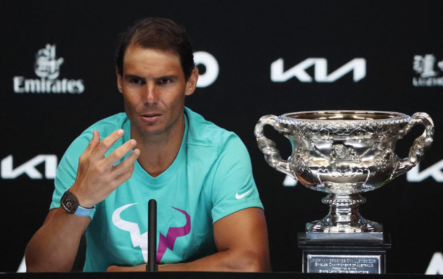 Nadal feels lucky to be part of dominant ‘Big Three’