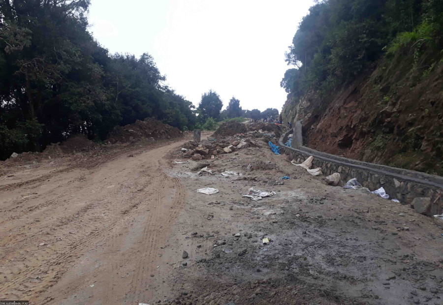 Sagarmatha highway project still unfinished decades later