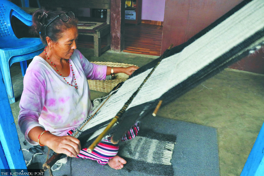 Traditional carpet weavers fear their skill will die out