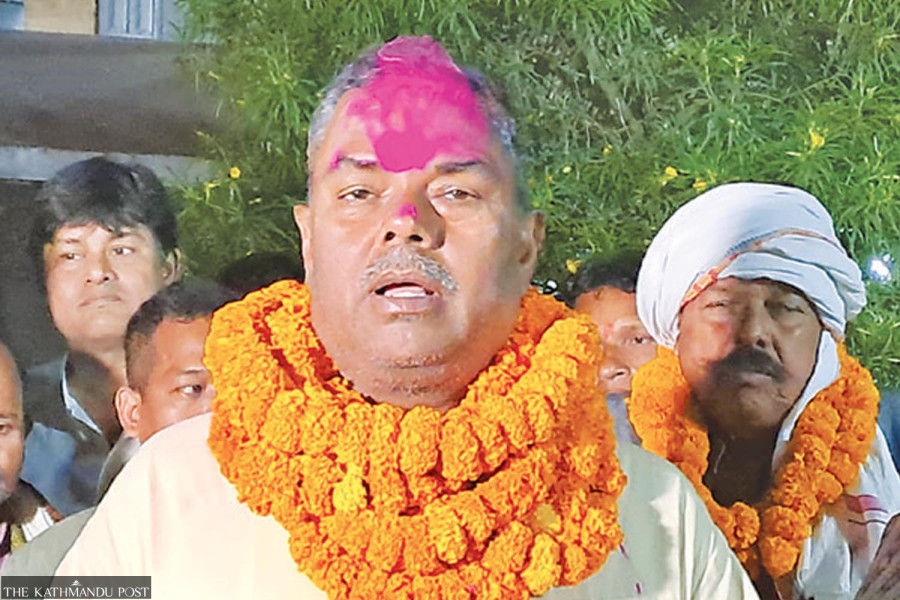 5 months after his Saptari defeat, Bara sends Upendra Yadav to Parliament
