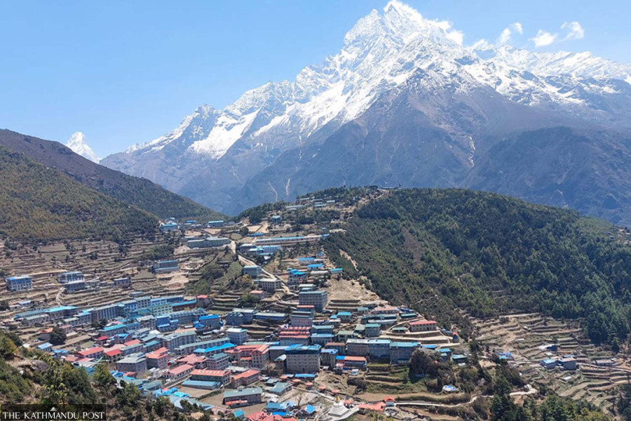 Soaring temperatures affect life in Namche