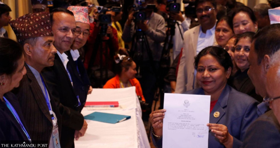 Pramila Yadav announces withdrawing candidacy