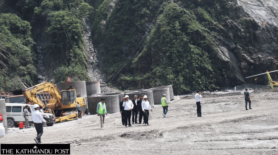 Arun III tunnel collapse kills one worker, injures two
