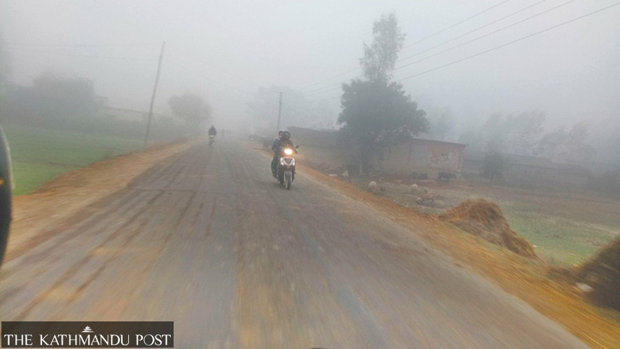 Cold wave affecting lives in Bardiya