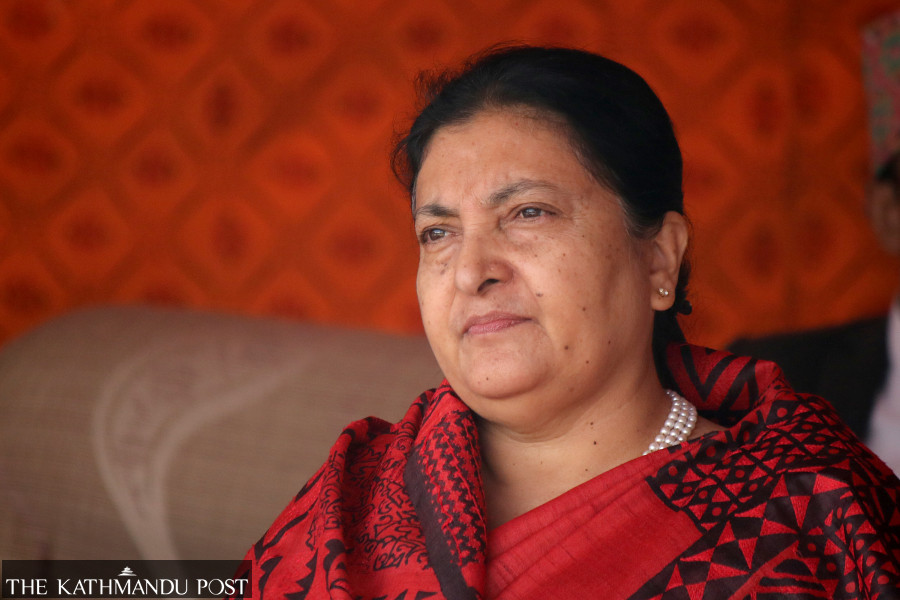 Bhandari converts President Office’s Twitter handle into private account