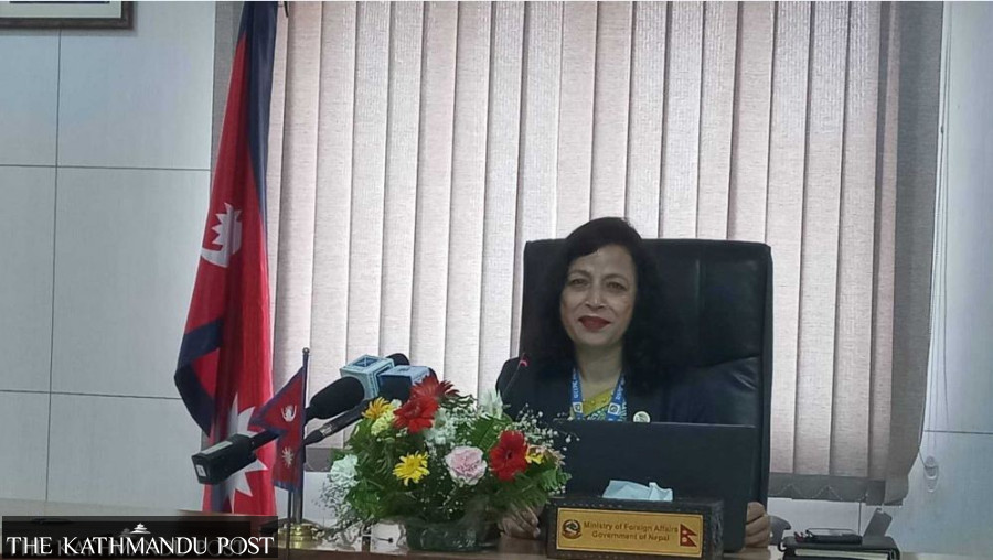 Sewa Lamsal becomes Nepal’s first female foreign secretary