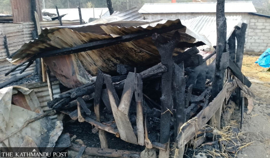 Woman dies in Lamjung fire