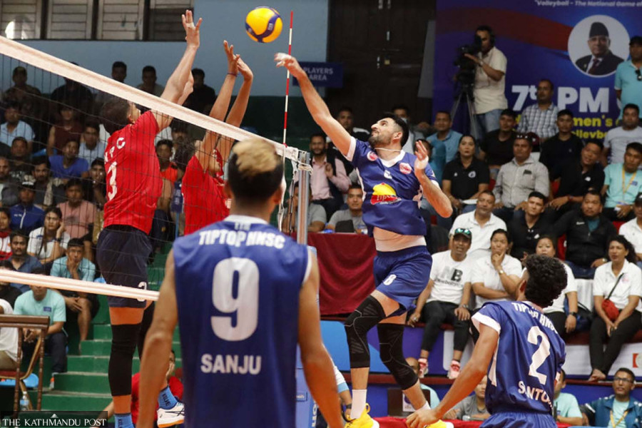 Police women reach volleyball final