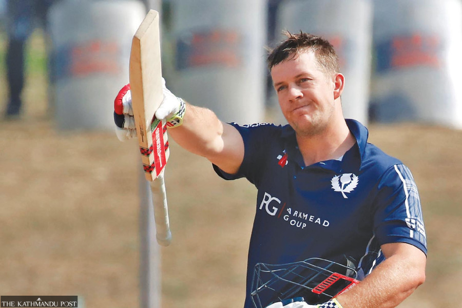 Scotland thrash Namibia to secure top spot in World Cup League 2