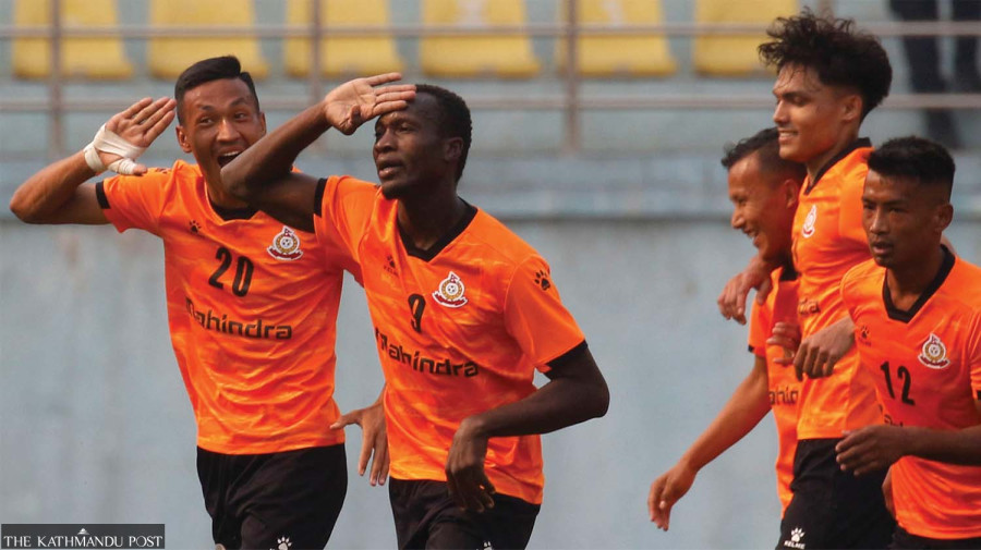 Jawalakhel hit Police for six, APF beat Machhindra