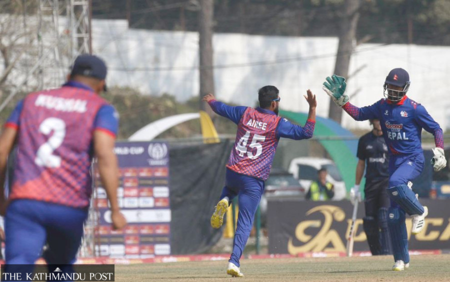 Namibia set 275 runs target for Nepal