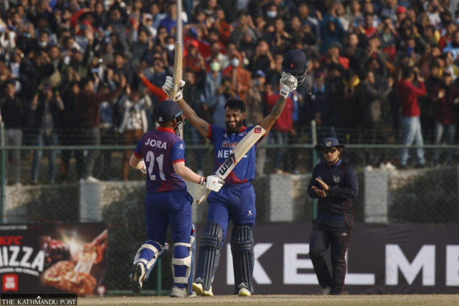 Nepal defeat Namibia by two wickets