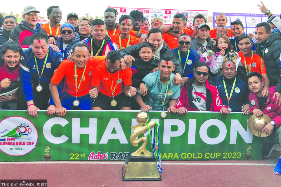 Sankata win Aaha-Rara Cup