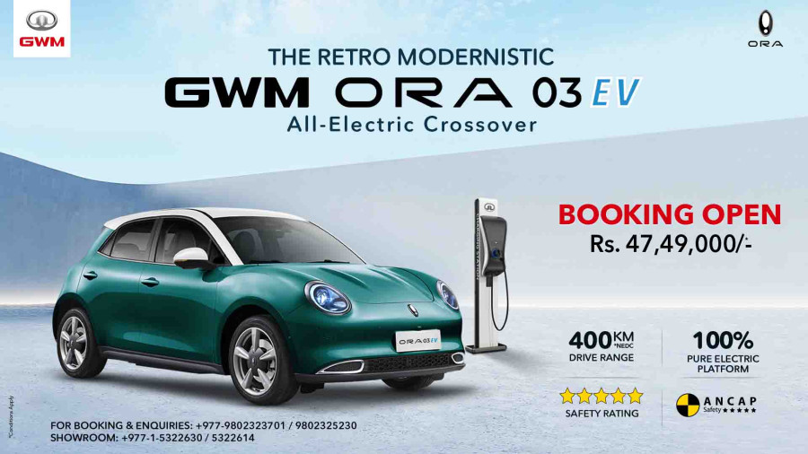 GWM ORA 03 EV booking opens in Nepal