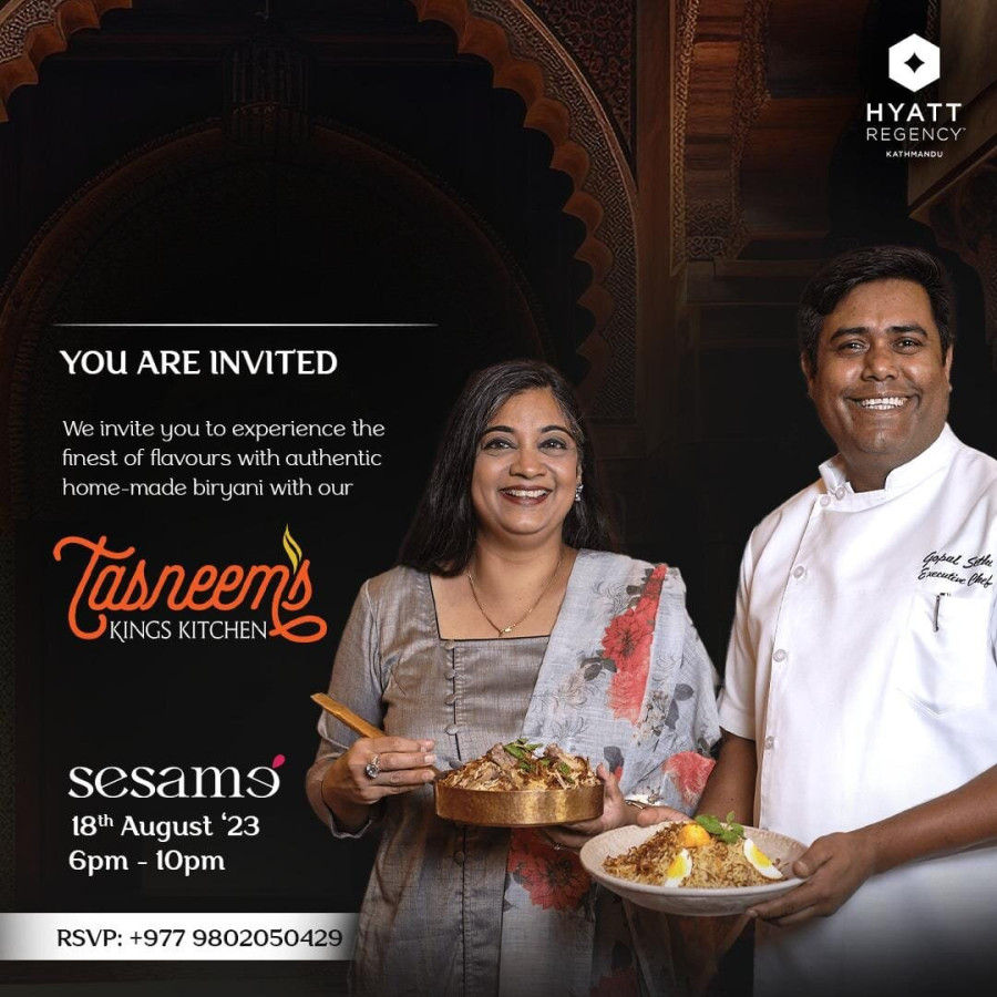 Hyatt Regency Kathmandu’s biryani food fest