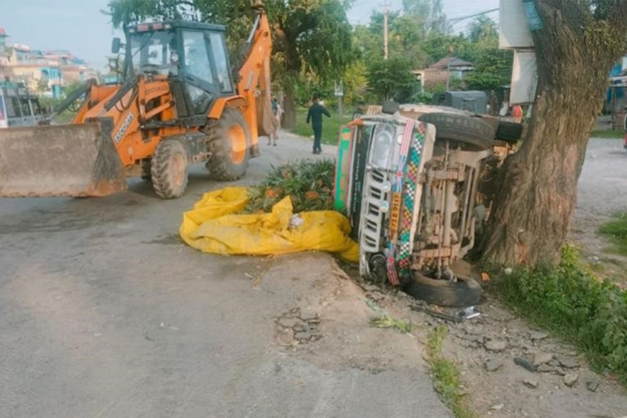 Three dead, one injured in Sunsari road accident