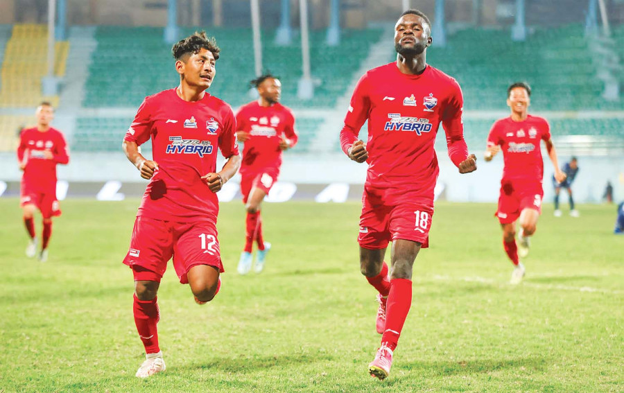 Nkengue late volley saves Kathmandu