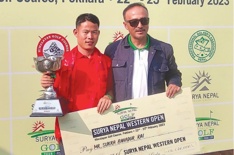 Rai wins Surya Nepal Western Open Golf Tournament