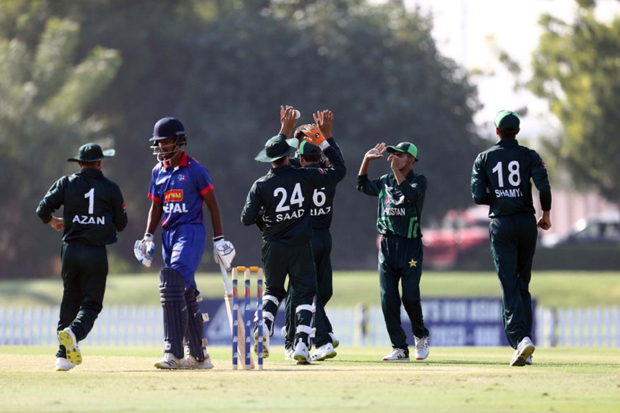 Nepal lose to Pakistan by seven wickets in U-19 Asia Cup
