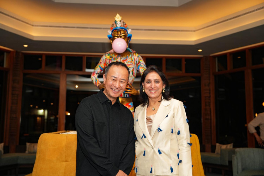 Promoting the art scene in Nepal