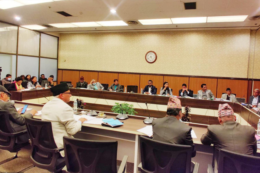 House committee agrees on provision of suspending lawmakers when remanded in judicial custody