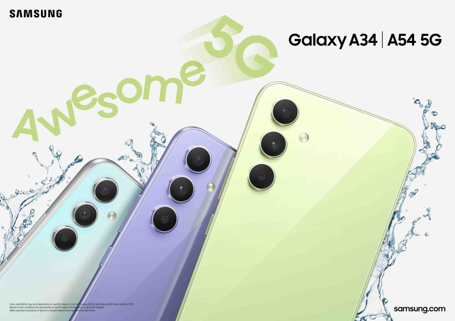 Samsung launches Galaxy A54 5G and A34 5G in Nepal
