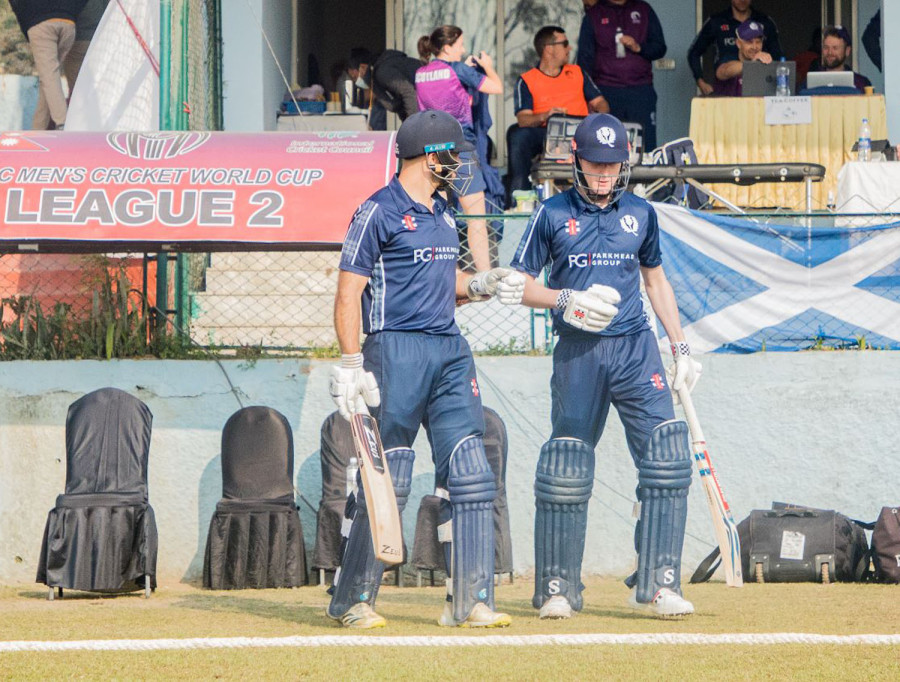 Scotland set 222 runs target for Namibia