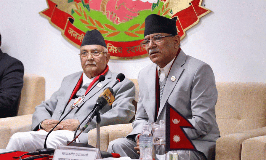 Dahal under strain as Oli backs RSP’s claim for home ministry